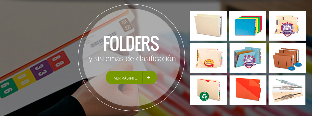 Folders y sistemas de clasificación